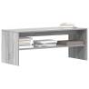 Stylish Grey Sonoma TV Cabinet - 100x40x40 cm Engineered Wood