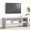 Stylish Grey Sonoma TV Cabinet - 100x40x40 cm Engineered Wood