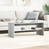 Stylish Grey Sonoma TV Cabinet - 100x40x40 cm Engineered Wood