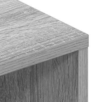 Stylish Grey Sonoma TV Cabinet - 100x40x40 cm Engineered Wood