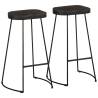  Bar Stools 2 pcs Black 45x40x78 cm Solid Wood Mango Colour black Size 45 x 40 x 78 cm Quantity in Package 2 Material solid mango wood 