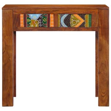 Solid Wood Acacia Console Table - Stylish & Functional