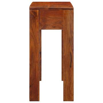 Solid Wood Acacia Console Table - Stylish & Functional