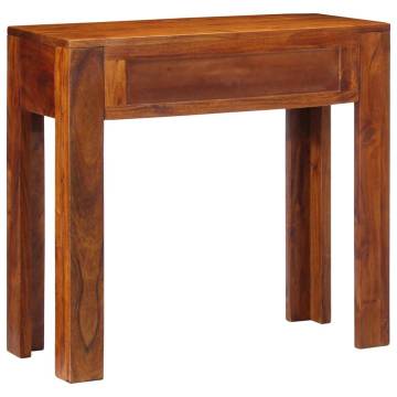 Solid Wood Acacia Console Table - Stylish & Functional