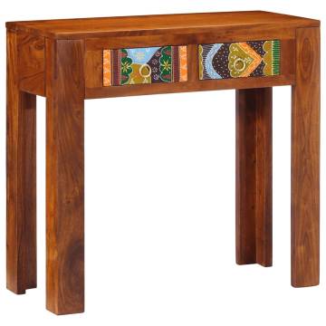 Solid Wood Acacia Console Table - Stylish & Functional