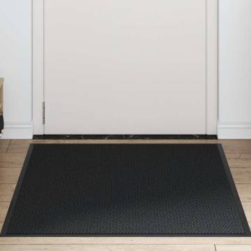 Durable Black Doormat 80x120 cm - Stop Dirt & Debris