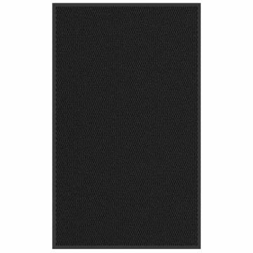 Doormat Black 90x150 cm - Durable & Non-slip | HipoMarket