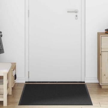 Doormat Black 90x150 cm - Durable & Non-slip | HipoMarket