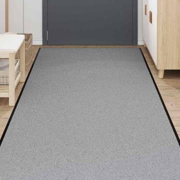 Doormat Grey 115x500 cm - Durable & Non-Slip | HipoMarket UK