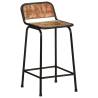 Set of 4 Solid Wood Bar Stools - Stylish & Unique Design