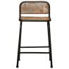 Stylish Reclaimed Wood Bar Stools - 2 pcs Set | HipoMarket