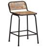 Stylish Reclaimed Wood Bar Stools - 2 pcs Set | HipoMarket