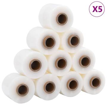 Stretch Films 50 pcs Transparent 23 µm 10 cm x 150 m