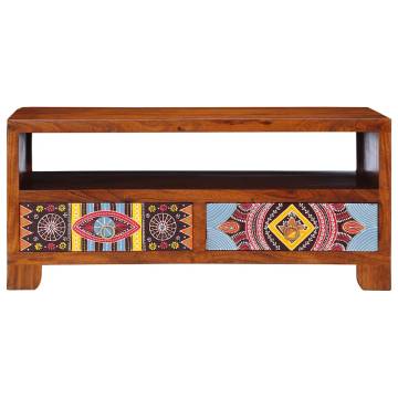 Coffee Table 90x50x40 cm - Solid Acacia Wood | HipoMarket