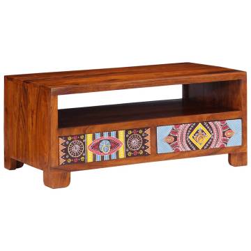 Coffee Table 90x50x40 cm - Solid Acacia Wood | HipoMarket