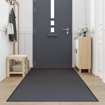 Durable Anthracite Doormat 115x500 cm - Stop Dirt & Debris