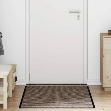 Doormat Brown 90x150 cm - Durable & Non-Slip Entrance Mat