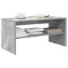 Stylish TV Cabinet in Concrete Grey - 80x40x40 cm