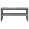 Stylish TV Cabinet in Concrete Grey - 80x40x40 cm