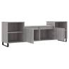 Stylish Grey Sonoma TV Cabinet - 160x35x55 cm | HipoMarket UK