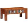 Solid Wood Acacia Coffee Table - 90x50x40 cm | Hipomarket UK