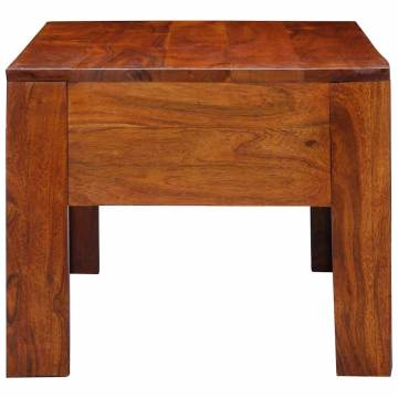 Solid Wood Acacia Coffee Table - 90x50x40 cm | Hipomarket UK