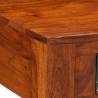 Solid Wood Acacia Coffee Table - 90x50x40 cm | Hipomarket UK