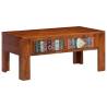 Solid Wood Acacia Coffee Table - 90x50x40 cm | Hipomarket UK