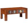 Solid Wood Acacia Coffee Table - 90x50x40 cm | Hipomarket UK