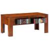 Solid Wood Acacia Coffee Table - 90x50x40 cm | Hipomarket UK