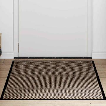 Durable Brown Doormat 90x120 cm - Perfect for High Traffic Areas