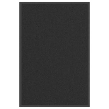 Durable Black Doormat 60x90 cm – Keep Floors Clean | Hipo Market