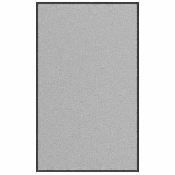 Durable Grey Doormat 90x150 cm for High Traffic Areas