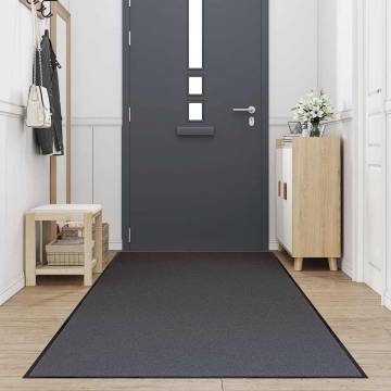 Durable Anthracite Doormat 115x400 cm - Hipo Market