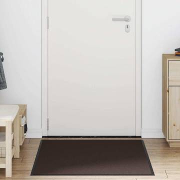 Doormat Brown 90x120 cm - Durable & Non-Slip | HipoMarket