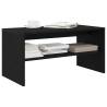 Stylish Black Oak TV Cabinet | 80x40x40 cm | Hipomarket