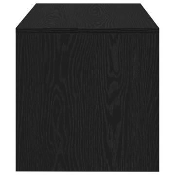 Stylish Black Oak TV Cabinet | 80x40x40 cm | Hipomarket