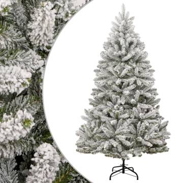 300 cm Flocked Snow Artificial Christmas Tree - Buy Now | HipoMarket