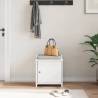 Hallway Bench SANDNES White 45x40x50 cm - Solid Wood Pine