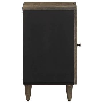 Stylish Solid Wood Bathroom Cabinet | 38x33x58 cm