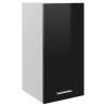  Hanging Cabinet High Gloss Black 29.5x31x60 cm Engineered Wood Colour high gloss black Quantity in Package 1 Model 1x hanging cabinet (1 door) 29.5 cm Number of 