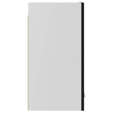 Hanging Cabinet High Gloss Black - 29.5x31x60 cm | Hipo Market