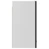 Hanging Cabinet High Gloss Black - 29.5x31x60 cm | Hipo Market