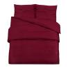 Bordeaux Duvet Cover Set - 200x200 cm Cotton | Hipomarket