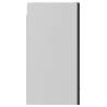 High Gloss Grey Hanging Cabinet - 39.5x31x60 cm | HipoMarket