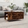 Coffee Table Smoked Oak 102x44.5x50 cm Engineered Wood Colour smoked oak Quantity in Package 1 