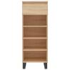 Shoe Cabinet Sonoma Oak - Stylish Storage Solution | HipoMarket