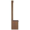 Hall Tree SANDENS 87x40x159.5cm Solid Wood Pine - Stylish Storage