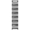 8-Tier Grey Shoe Rack - Elegant Storage Solution | Hipo Market