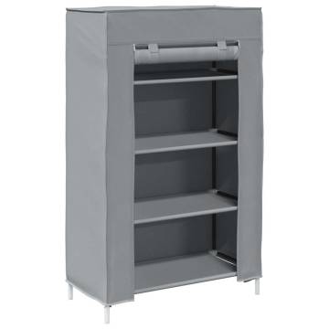 Shoe Cabinet Grey 60.5x30x97 cm - Stylish & Space-Saving